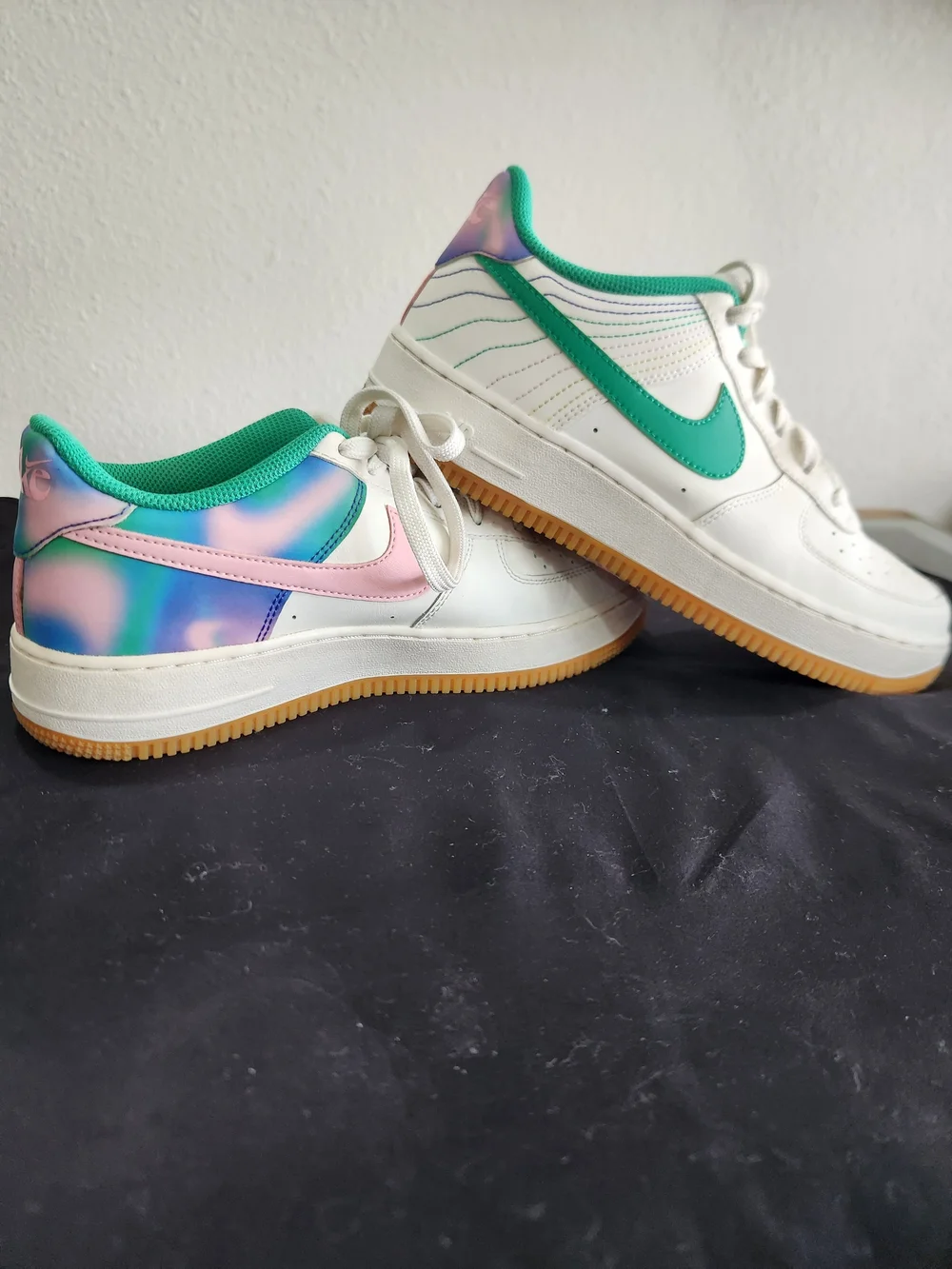 Nike Pastel Tie-Dye Swoosh Sneakers